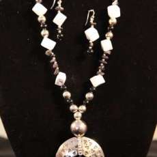 "HAMMERED" in Sterling Silver