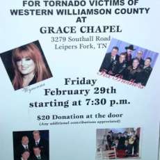 Tornado Benefit Poster