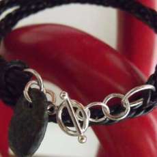Kumihimo Leather Bracelet