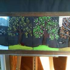 Hand Painted Custom Windows