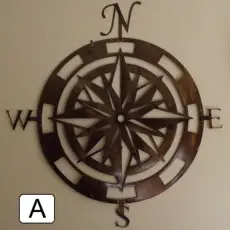 Compass Rose Wall Art
