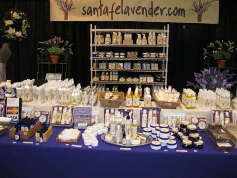 Santa Fe Lavender Product Display