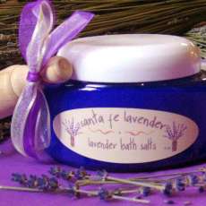Santa Fe Lavender's Hand Crafted Bath Salts