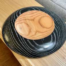 Black Saucer Bowl