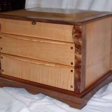 Curly Maple Jewelry Box