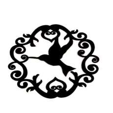 Hummingbird wall decor 10"-48"