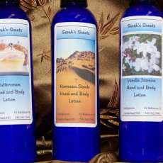 Sarah's Scents New Hand and Body Lotion Scents