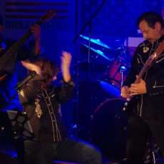 Dina Preston Band Rocking the US Embassy Budapest Tour