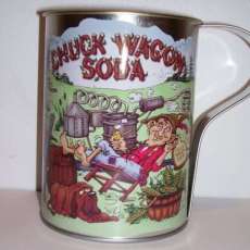 SOUVENIR TIN CUP