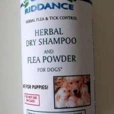 Herbal Dry Shampoo and Flea Powder for Dogs