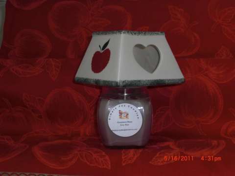 Lamp shape for candles