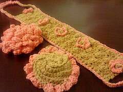 coral bath set