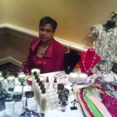Just Stylin vendor table at The Fashion Gala sponsored by Ladies Under Construction