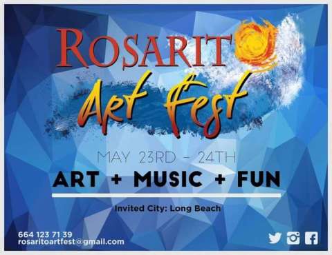 Rosarito Art Fest 2015 on May 23rd and 24th