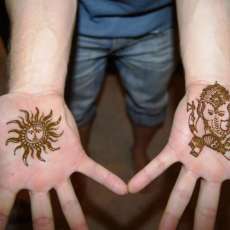 henna tatoo