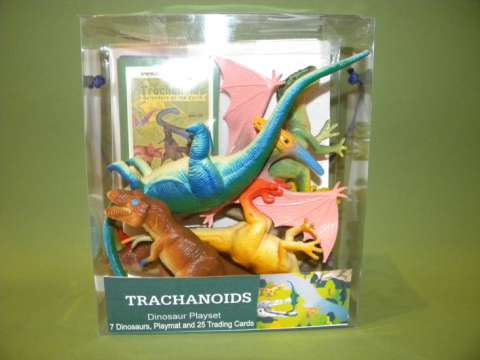 Trachanoids Dinosaur Playset