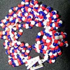 Red,White, Blue Bracelet
