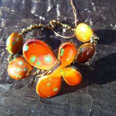 Aluminum Bracelet with Butterfly