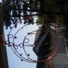 Three Dimensional Copper Wire and Crystal Scratcher