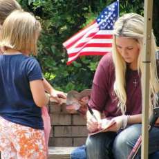 Ashley Forrest at First Sunday Arts Festival