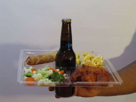 The Party Plate - W/Beverage