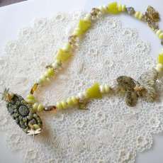 Butterfly Pottery Pendant