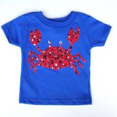 Star Spangled Crab Onesie/Tshirt