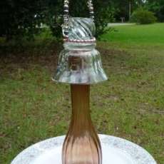 Glass Bird Feeder