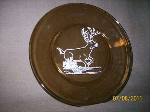 Deer Dinner Plate