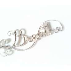 Sterling Silver Breathe Necklace