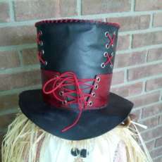 Mad Hatter Hat with Corset