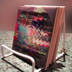 assorted abstract coasters