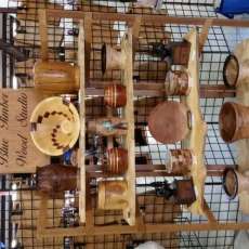 Blue Timber Wood Studio Art