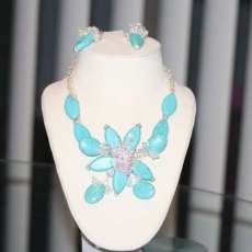 Torquoise  statement necklace
