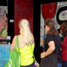 Shopping at 2016 Halifax Art Festival 1