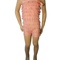 light pink romper