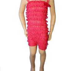 Hot pink romper