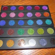 So many sparkly colors to choose from!