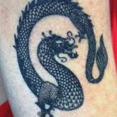 Black Matte Temp Tattoos