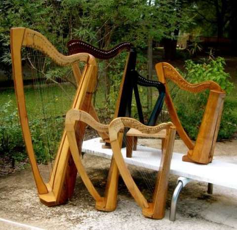 Folk Harps, 4 sizes