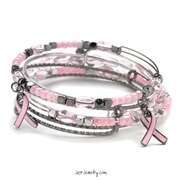 Pink Ribbon Bracelet