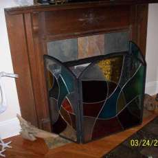 fireplace screen