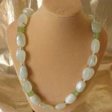 Seafoam Jade Necklace
