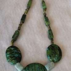 Yellow Turquoise Necklace