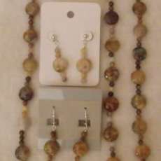 Agate Jewlery Set