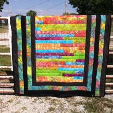 Bright Strips Quilt