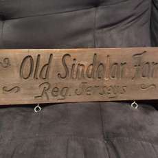 The Old Sindelar Farm Sign