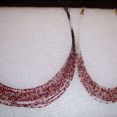 Red & Silver Outstanding 25 Strands