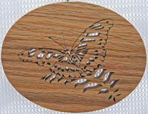 Butterfly-wall plaque