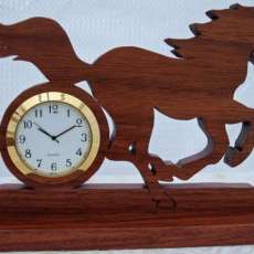 Running Horse Clock